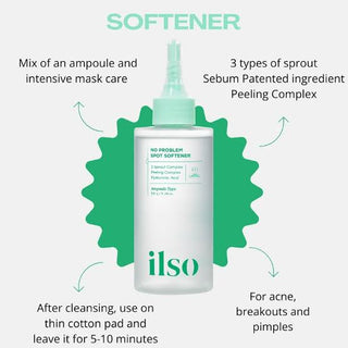 Ilso - No Problem Spot Softener 150g + Cotton Pad 40ea