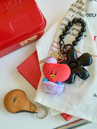 BT21 - TATA RJ Welcome Party Plate Doll Keyring