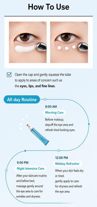 Medipeel - Aqua Tox Eye Guasha Cream 20ml