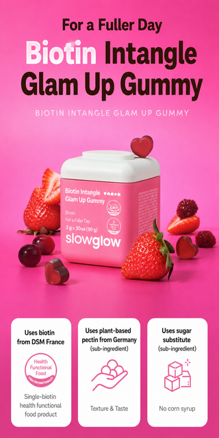 Slow Glow - Vitamin Intangle Glam Up Gummy 30pcs