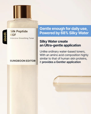 Sungboon Editor - Silk Peptide EGF Toner 300ml