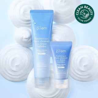 Make P:rem - Amino Complex BHA + LHA Cleansing Foam 200ml - Koreabe