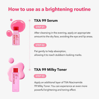 Aprilskin - TXA 99 Milky Toner - Koreabe