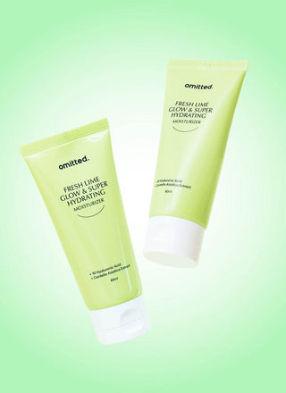 Omitted - Fresh Lime Glow & Super Hydrating Moisturizer 80ml - Koreabe