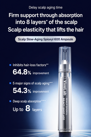 Vivelab - Scalp Spioxyl React Shot 600 - 15ml