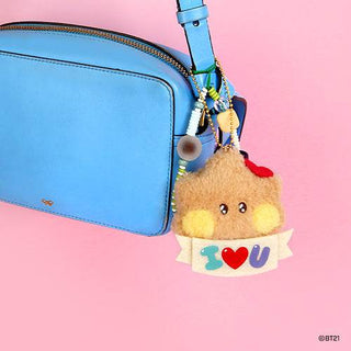 BT21 minini doll key ring [All Love / I LOVE YOU] - SHOOKY - Koreabe