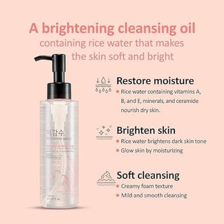 The Face Shop Rice Bright Rice Light Facial Cleansing Oil 150ml