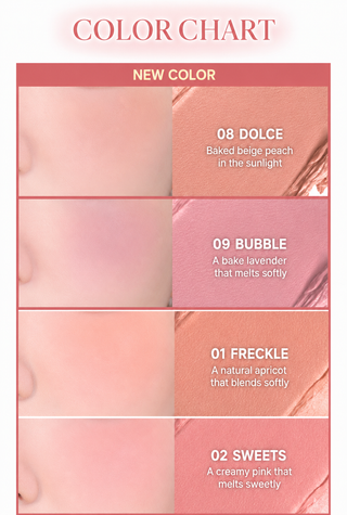 Hince - Half Moon Cheek - 9 Colors