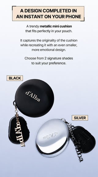 d'Alba - Mini Glow Fit Serum Cover Cushion - 3 Options
