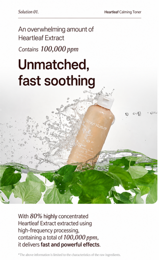 Blanc Nature - Active Heartleaf Calming Toner 300ml