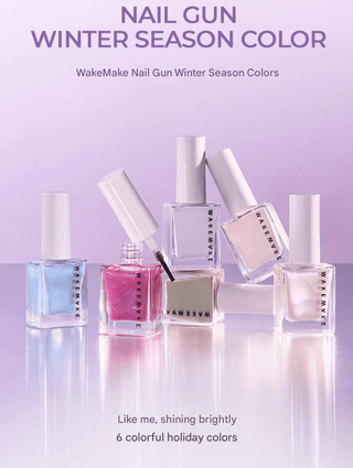 WakeMake - Nail Gun Winter Season Color - 5 Colors - Koreabe