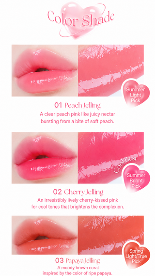 YNM - Heart Jelling Glow Fit - 10 Options