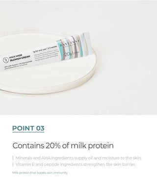 Daylisse - Milk Mide Blemish Cream 20ml - Koreabe