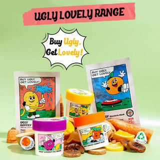 Ugly Lovely - Carrot/Yuja/Fig Mask 30ml each Set - Koreabe