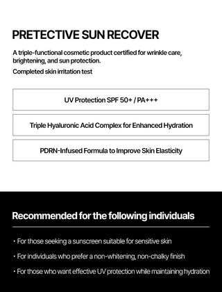 Cell29 - Pretective Sun Recover SPF50+ PA+++ 50ml