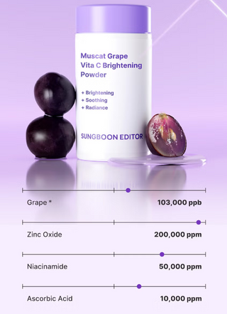 Sungboon Editor - Muscat Grape Vita C Brightening Powder 5g