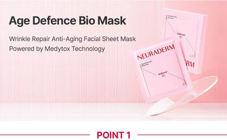 Neuraderm By Meditox - Age Defense Bio Mask Pack 5ea - Koreabe
