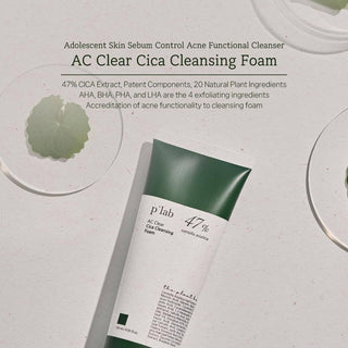 P Lab - AC Clear Cica Cleansing Foam 120ml