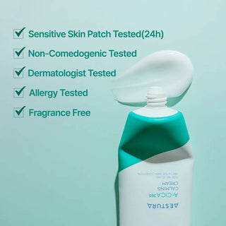 Aestura - A-Cica365 Soothing Repair Cream pH4.5 60ml - Koreabe