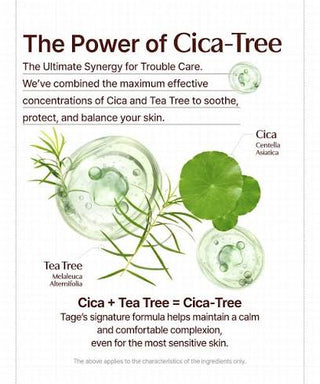 Tage - Cica Tree Soothing Daily Sun Fluid 50ml