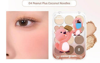 Colorgram X Loopy - Pin Point Eyeshadow Palette 2 Colors - Koreabe