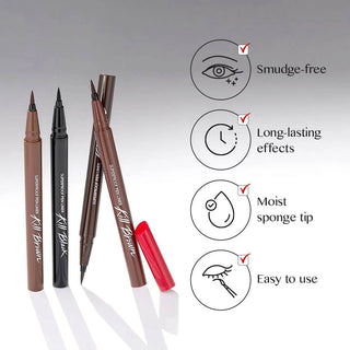 Clio - Superproof Pen Liner Kill - 3 Colors - Koreabe
