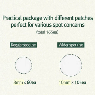 Pyunkang Yul - Calming Clear Spot Patch (165ea) - Koreabe
