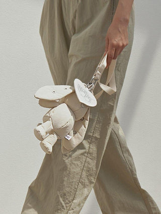 NJ - X Coller Rabbit Pouch White - Koreabe