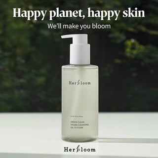 Herbloom - Green Clear Vegan Cleansing Oil To Foam 200ml