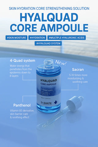 Dr Sante - Hyalquad Core Ampoule 100ml