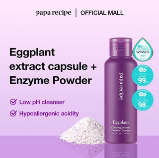 Papa Recipe - Eggplant Clearing Enzyme Powder Cleanser 50g - Koreabe