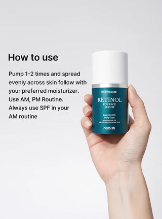Heimish - Retinol For Face Serum 50ml