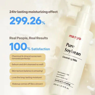 Manyo - Pure Soybean Cleansing Milk 200ml