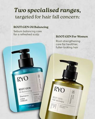 Ryo - Root Gen Oil Balancing Shampoo 515ml