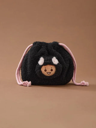 BT21 - More Fluffy Face Plush String Pouch - Koreabe