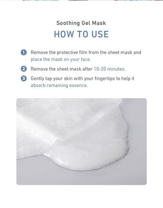 Asce Plus - Soothing Gel Mask 3ea
