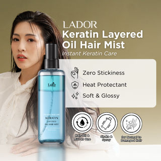Lador - Keratin Layered Oil Hair Mist 130ml