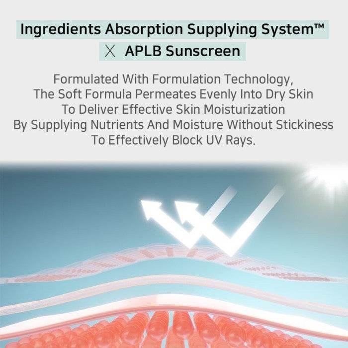 APLB - Glutathione Niacinamide Sunscreen SPF50+ PA++++ 40ml Koreabe APLB - Glutathione Niacinamide Sunscreen SPF50+ PA++++ 40ml Koreabe