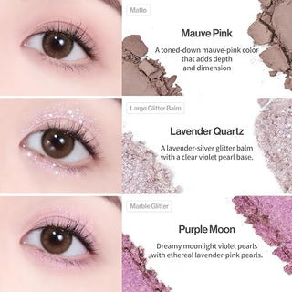 Unleashia - Glitterpedia Eye Palette - 9 Colors