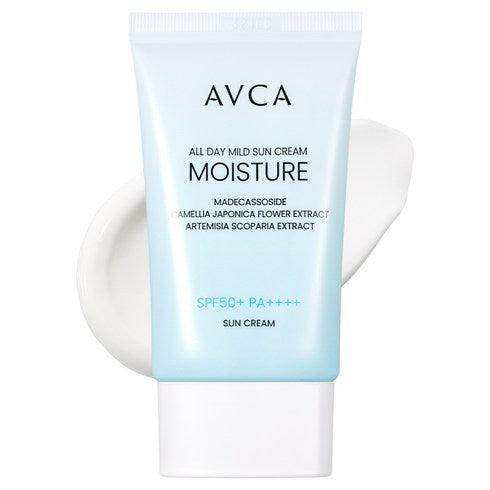 AVCA - All Day Mild Sun Cream Moisture SPF50+ PA++++ 35ml – Koreabe