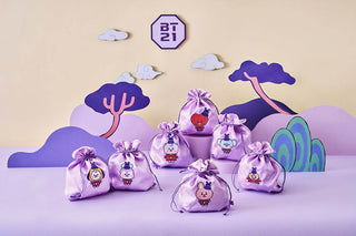 BT21 - COOKY BABY K EDITION 2 Good Luck Pouch - Koreabe