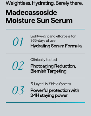 Mediheal - Madecassoside Moisture Sun Serum 50g - Koreabe