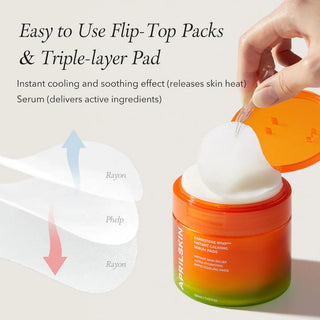 Aprilskin - Carrotene Instant Calming Serum Pads 80ea