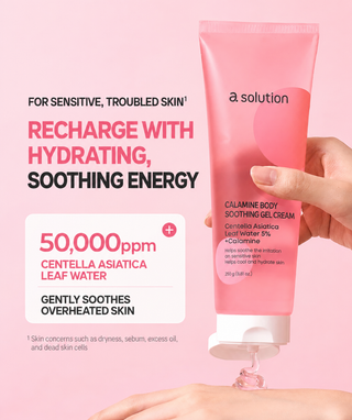 A Solution - Centella Asiatica Leaf Water Calamine Body Cream 250ml