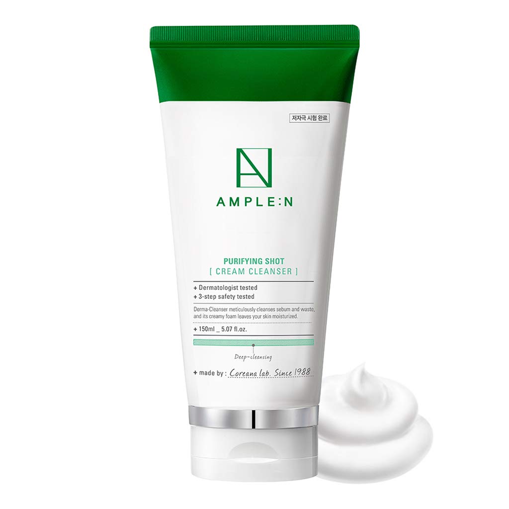 AMPLE:N Purifying Shot Cream Cleanser 150ml