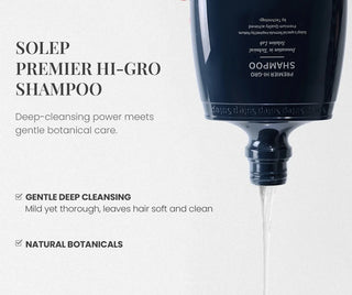 Solep - Scalp Ampoule Pack 40ml + Premier Hi Gro Shampoo 100ml
