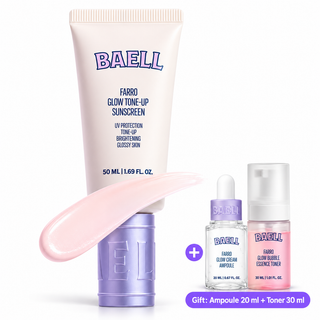 Baell - Farro Glow Tone Up Sunscreen SPF50+ PA++++ 50ml