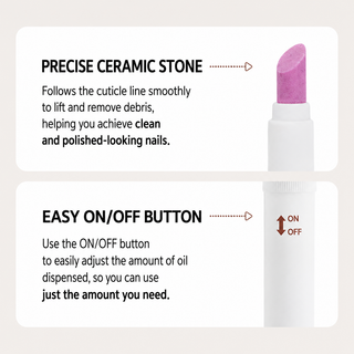 Jello Jello - Ceramic Cuticle Oil Pusher 30ml