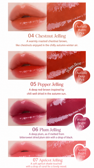 YNM - Heart Jelling Glow Fit - 10 Options