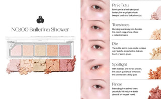 Unleashia - Mood Shower Face Palette - 2 Options